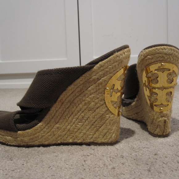 Tory Burch Kristen Espadrille Wedges - Picture 4 of 8